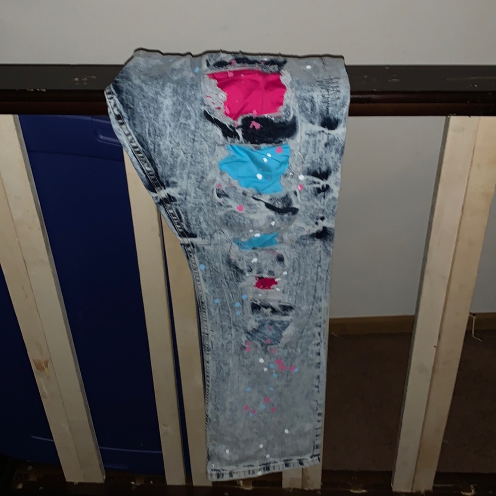 FWRD distressed jeans